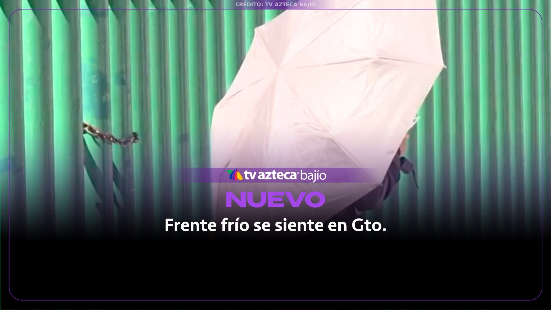 ¿Bajas las temperaturas? El nuevo frente frío número 3 se siente en el estado de Guanajuato