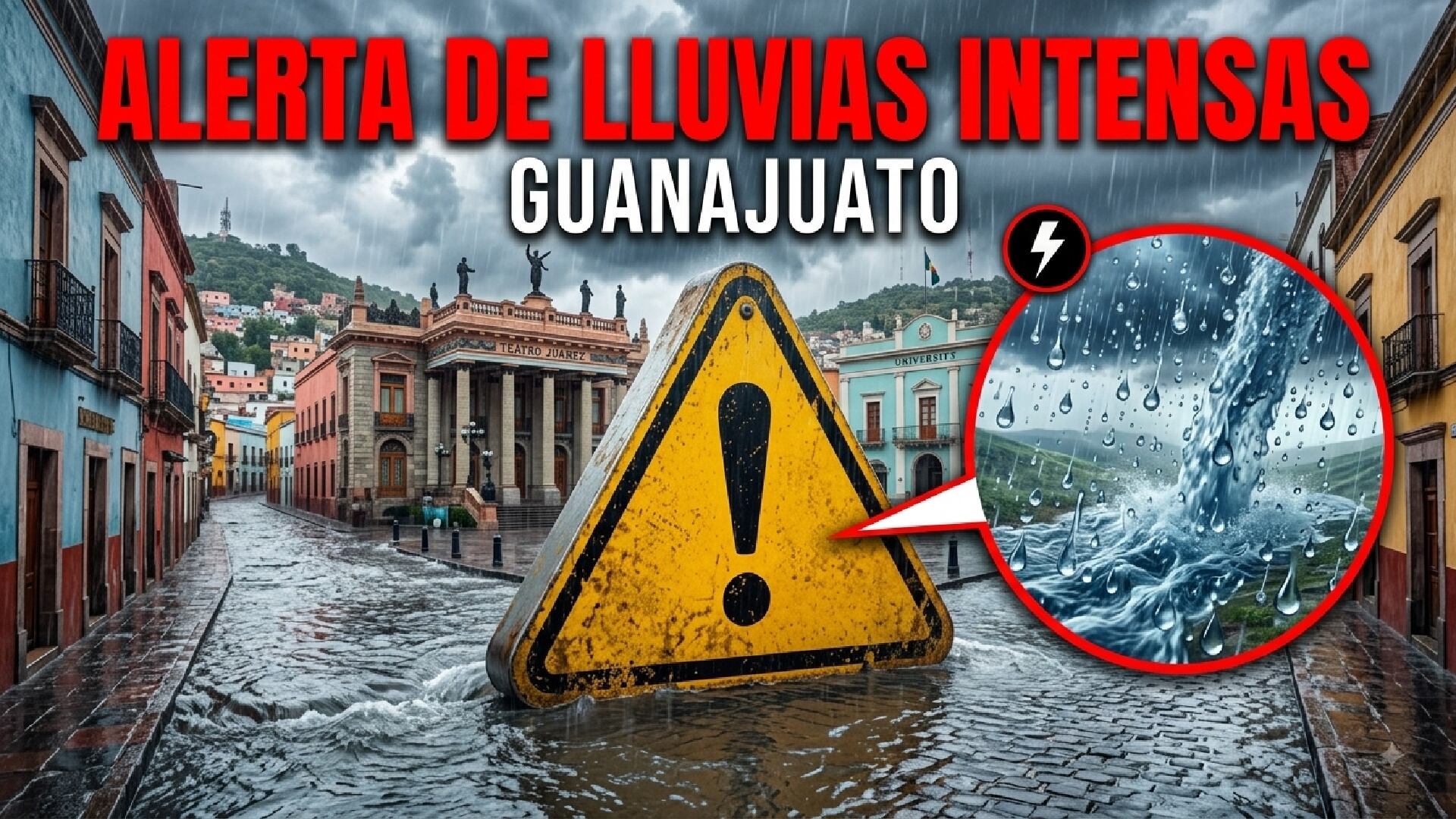 lluvias en Guanajuato hoy