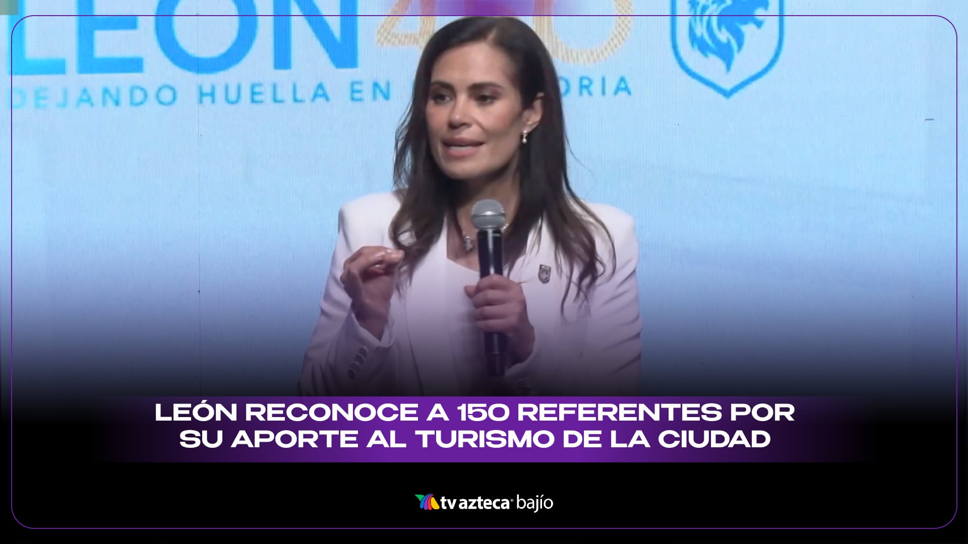 León reconoce a 150 referentes por su aporte al turismo de la ciudad