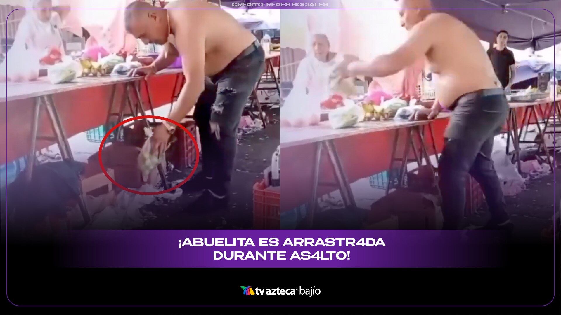 VIDEO: Un comerciante fue exhibido luego de que utilizara una báscula falsa en un tianguis.