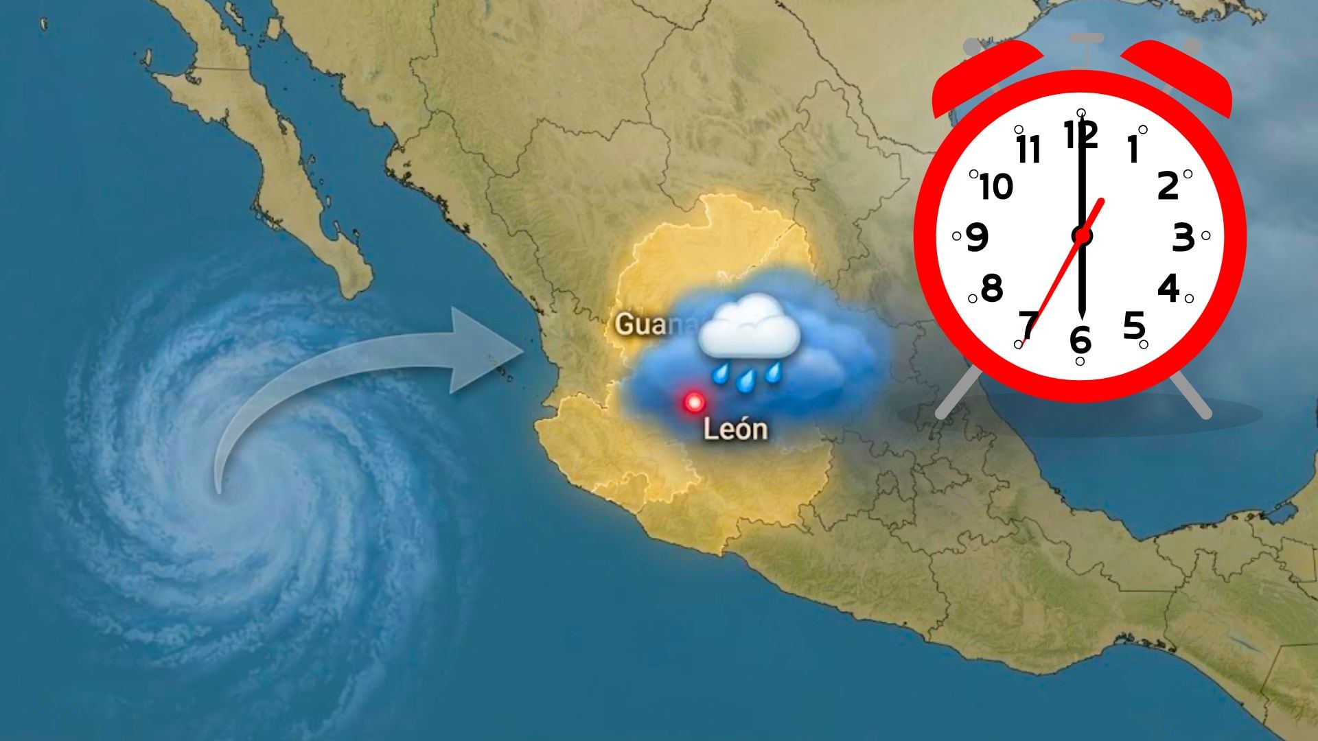 ¿REGRESAN las LLUVIAS a León HOY martes? Esta es la HORA en que podría caer el agua