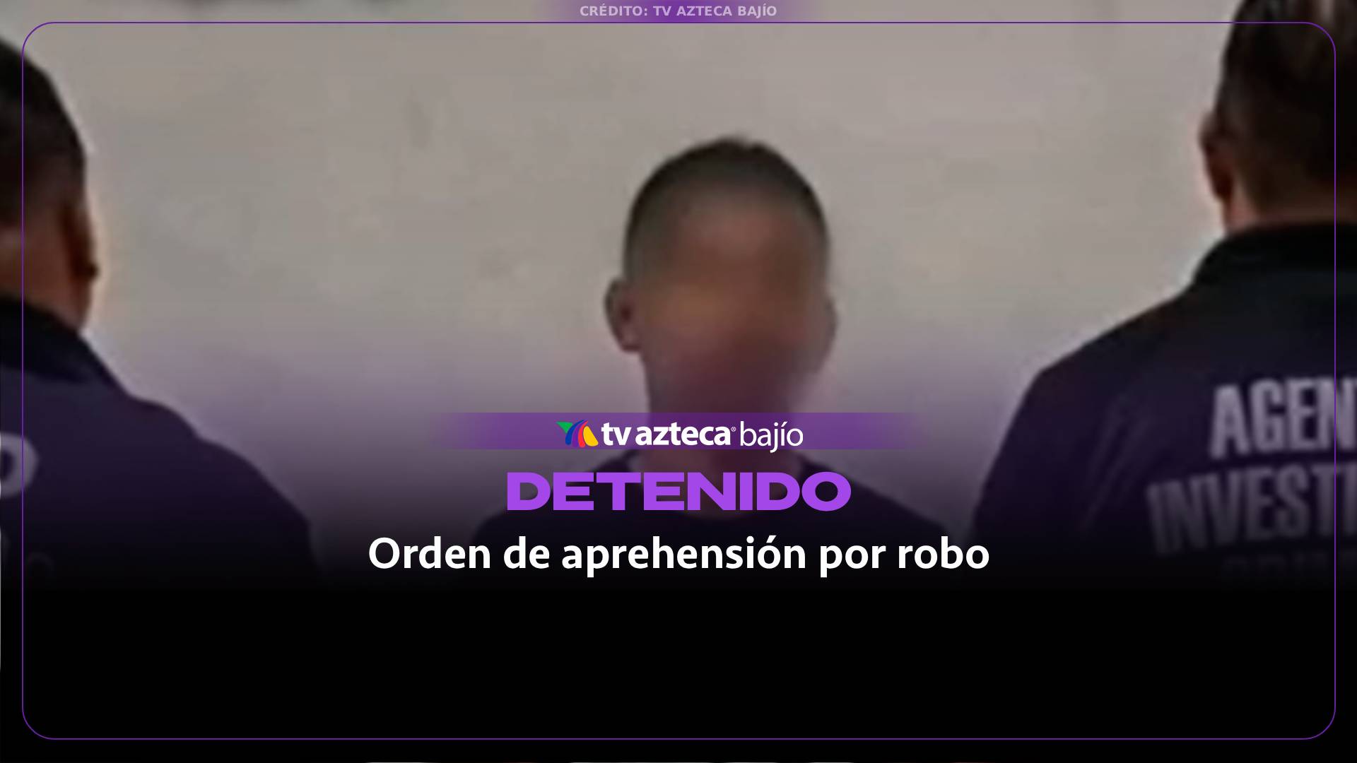 VIDEO: Detienen a hombre con orden de aprehensión por robo en San Miguel de Allende