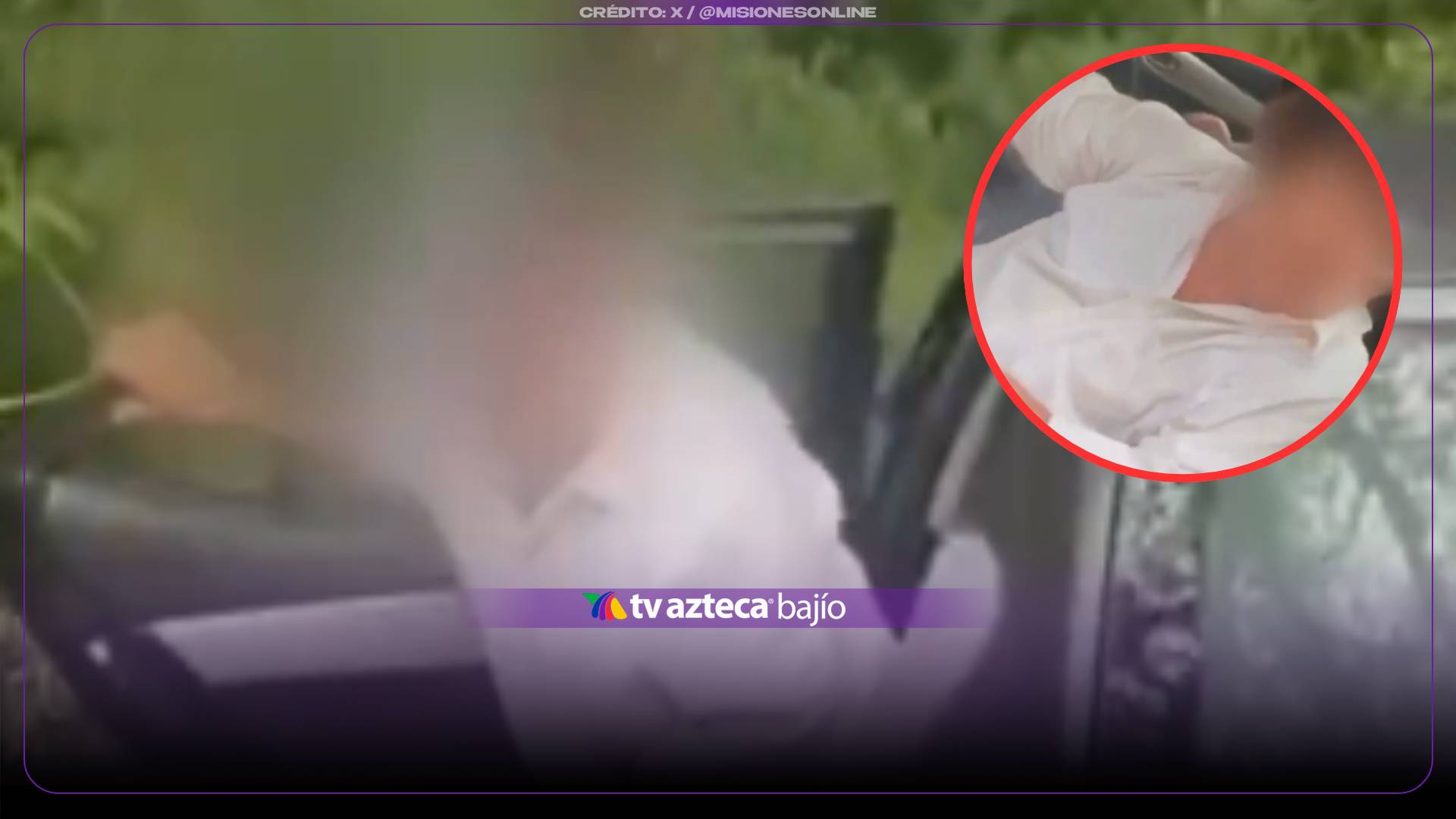 Revelan la IDENTIDAD del chofer de taxi de 77 años quien fue CAPTADO en pleno 4cto con una menor