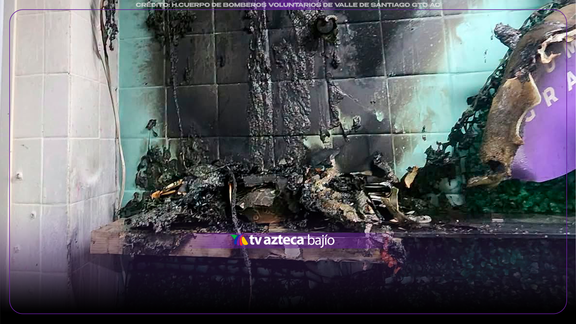 ¡ATENCIÓN! Se registra fuerte incendio en local del mercado Hidalgo en Guanajuato