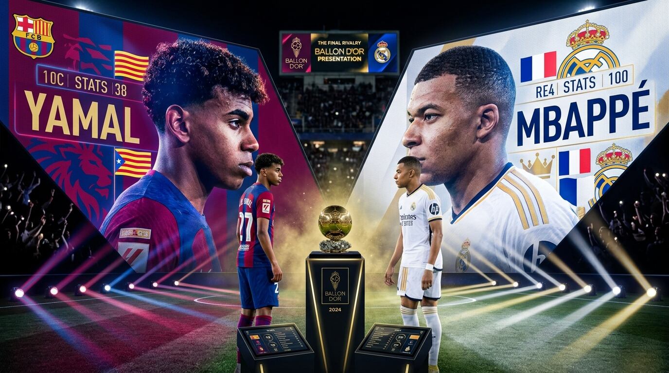 ¡DIRECTO CONTRA MBAPPÉ! Lamine Yamal explica por qué merece el Balón de Oro