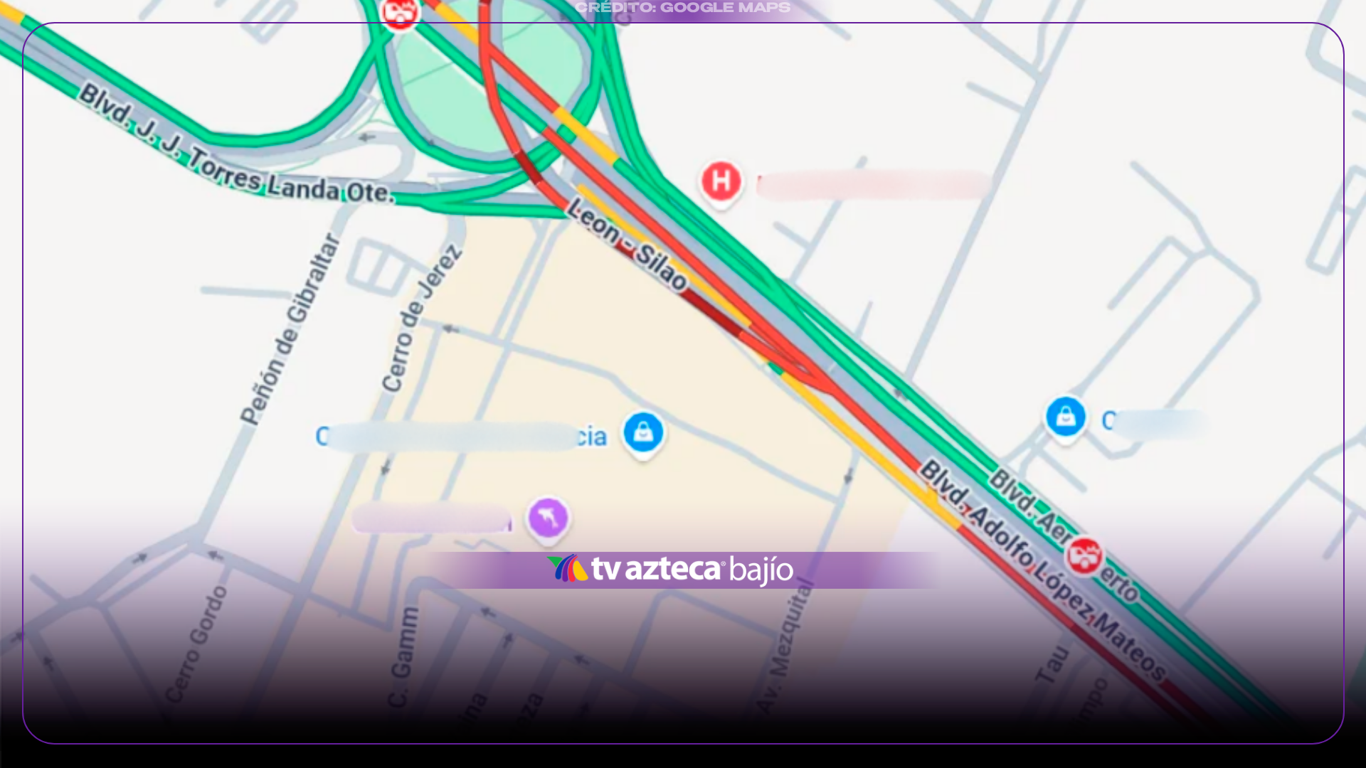 ¡PRECAUCIÓN! Choque múltiple provoca TRÁFICO PESADO sobre López Mateos HOY miércoles León; esta la zona afectada