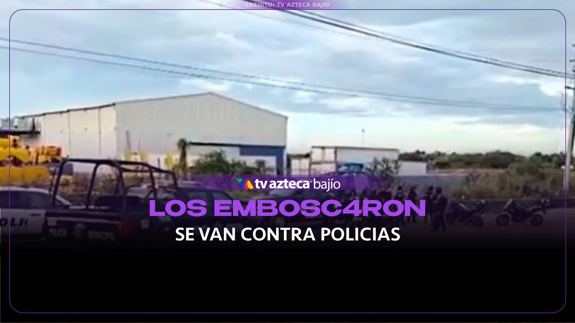 VIDEO: Persiguieron y agredieron a policías municipales cerca del aeropuerto