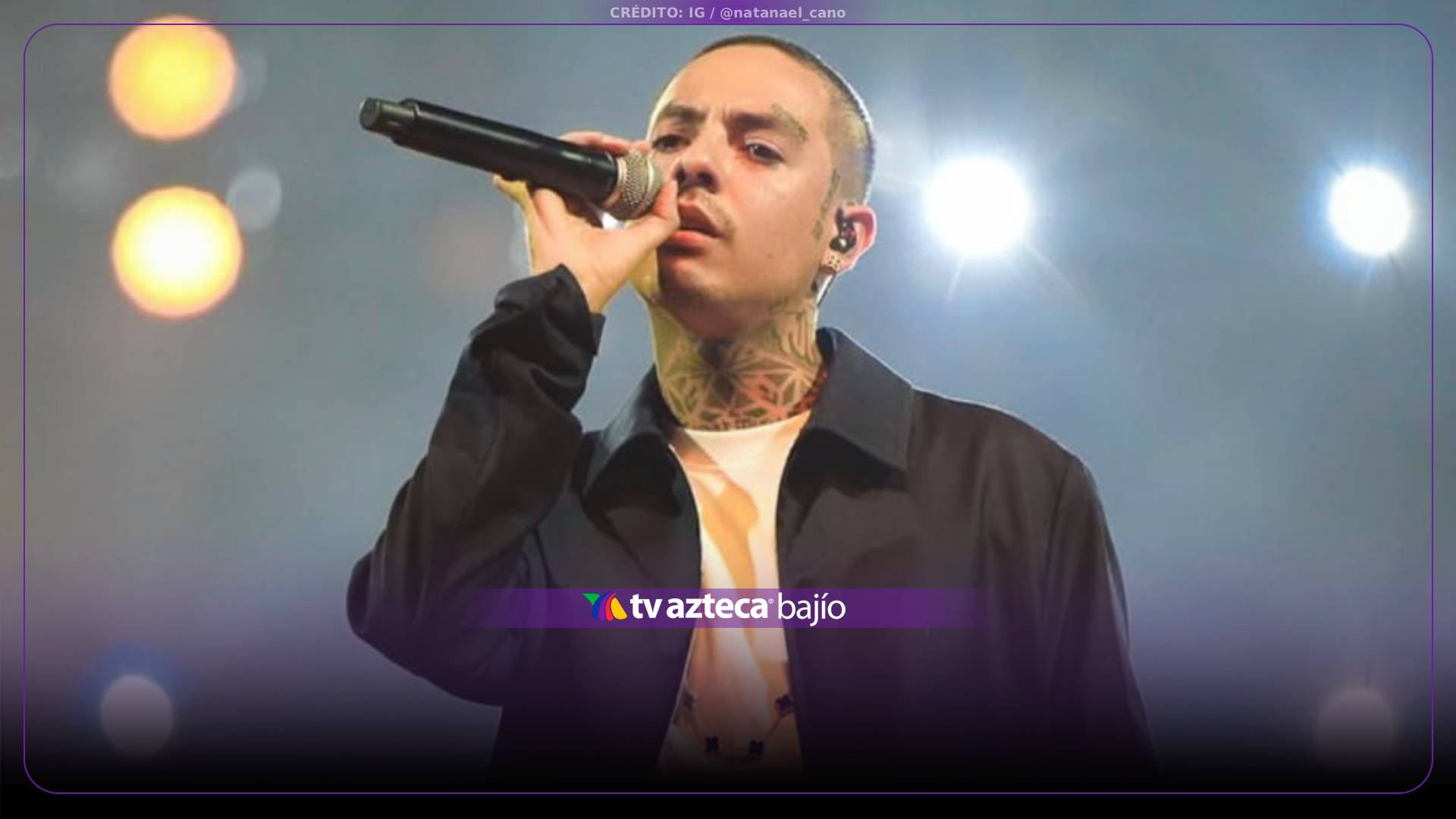 ¡PREOCUPA A SUS FANS! Natanael Cano frena su gira por México
