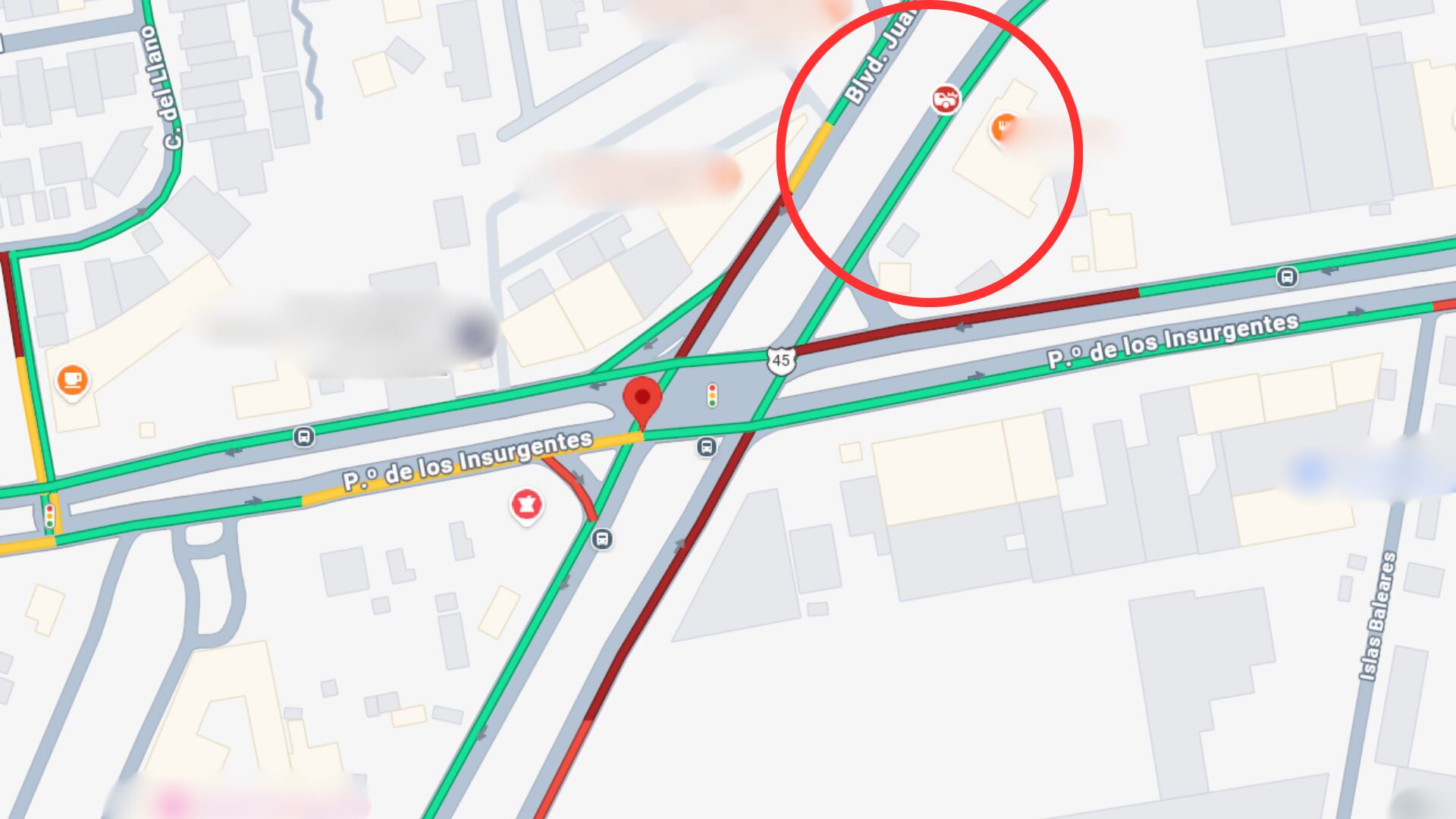 ALERTA conductores: Tráfico LENTO por fuerte CHOQUE en Las Torres; Toma estas vías alternas HOY martes