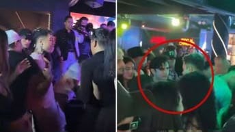 ¡SE ARMÓ EN LA FIESTA! Aarón Mercury y Naim Darrechi protagonizan fuerte pleito