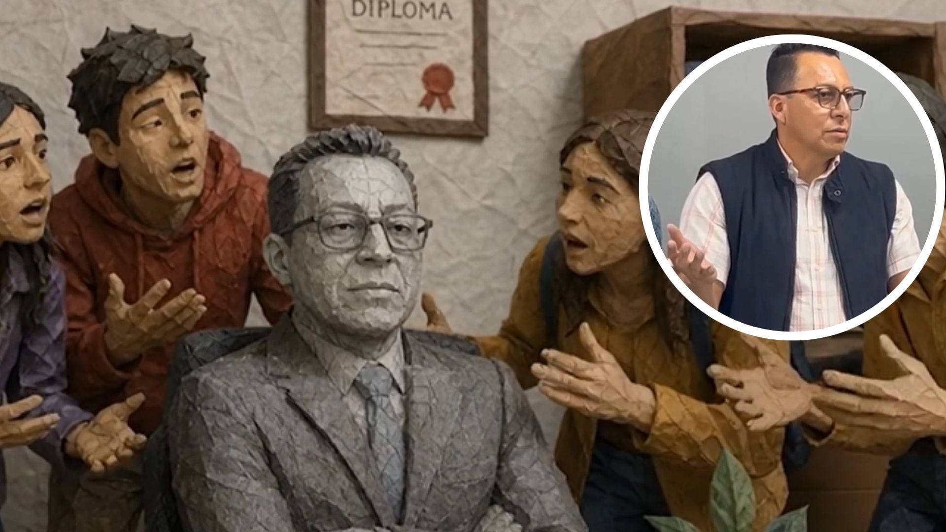 ¡CRI-CRÍTICO! Leopoldo Mora guarda SILENCIO tras protesta estudiantil en León: le costó más REACCIONAR que a una ORUGA