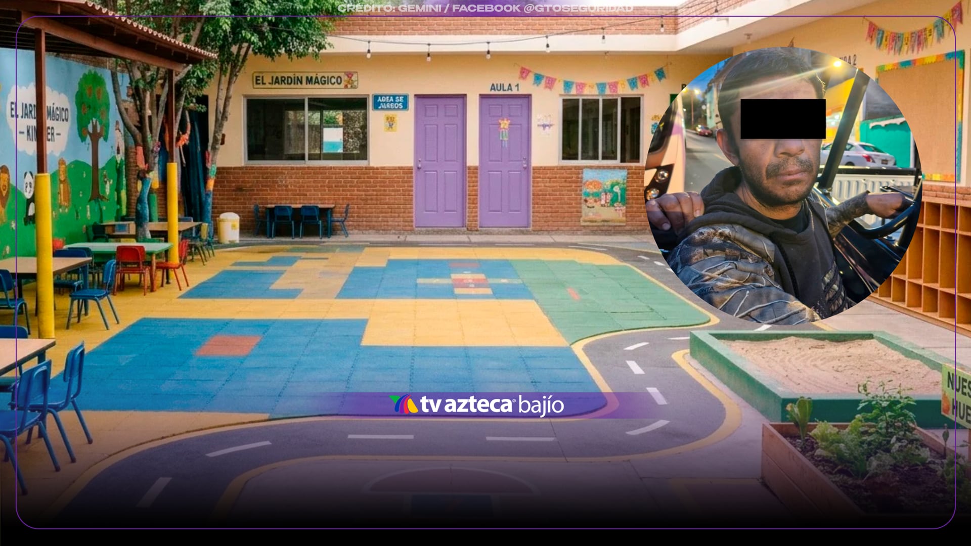 ¡Fue captado en una cámara de seguridad! Reportan presunto robo a una escuela de Guanajuato; hay un detenido
