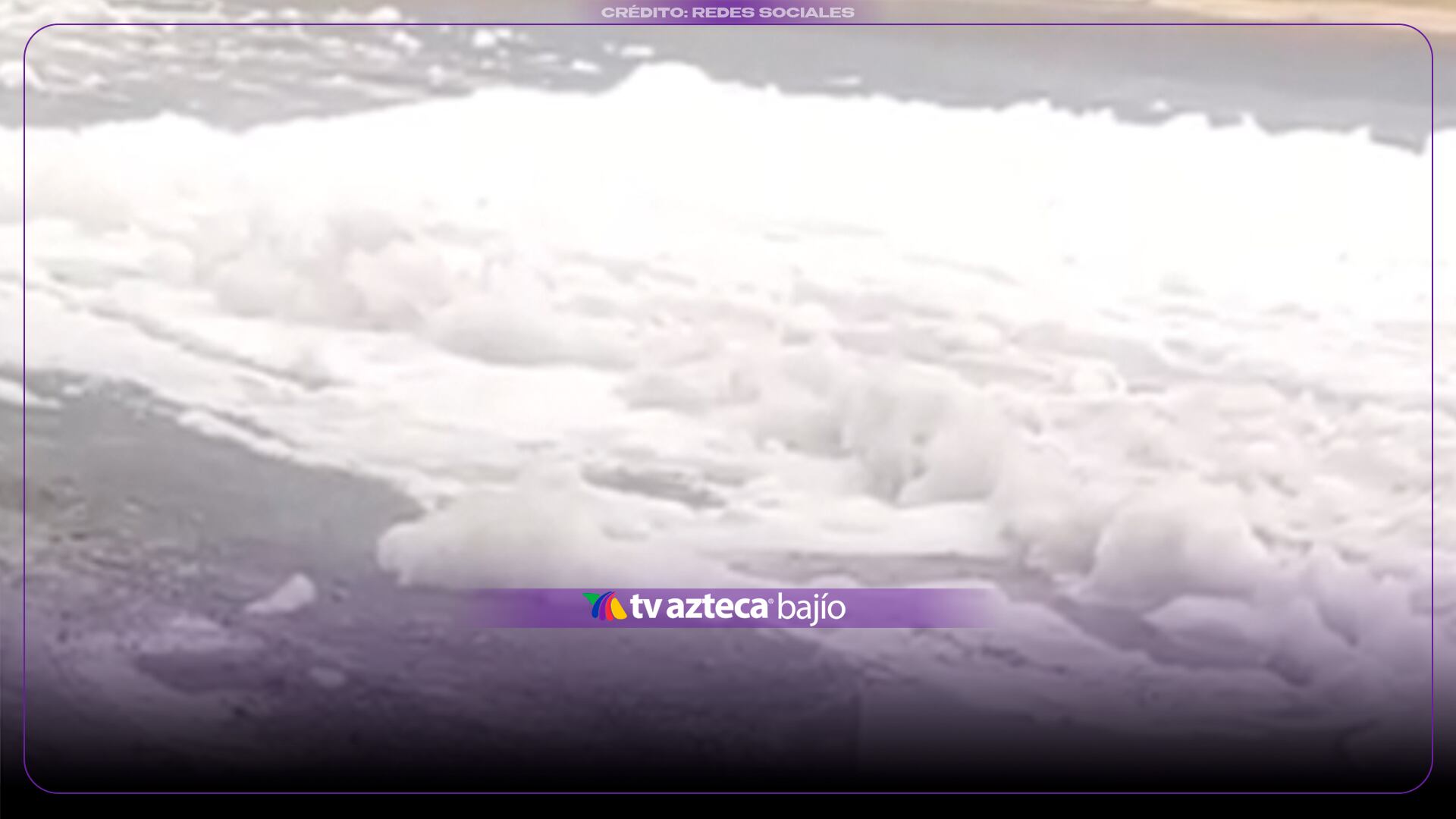 VIDEO | ¡La calle se llenó de espuma! Extraña escena sorprende habitantes de Celaya, Guanajuato