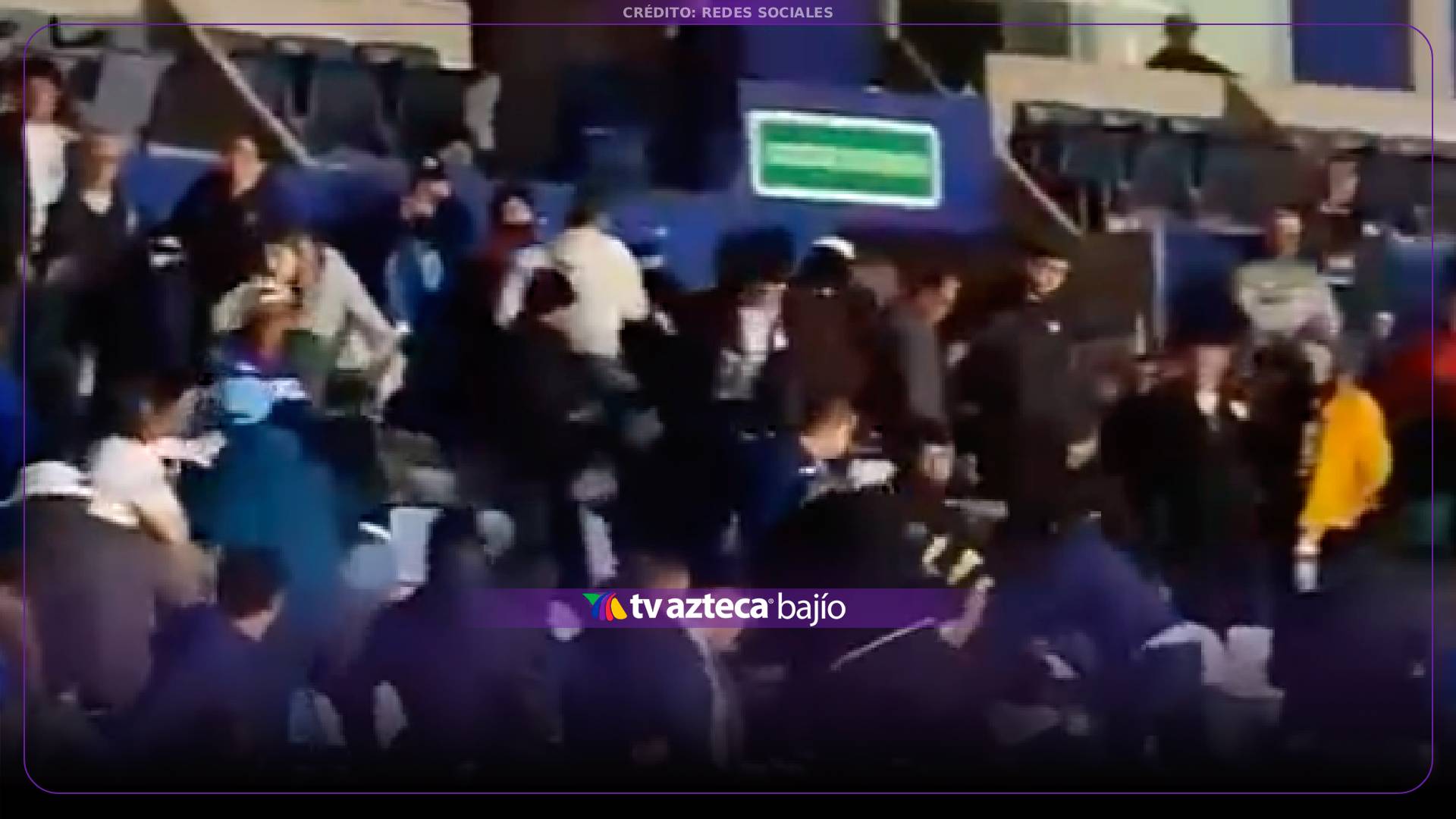VIDEO: Riña entre aficionados termina con tres detenidos tras partido entre Pachuca y Cruz Azul