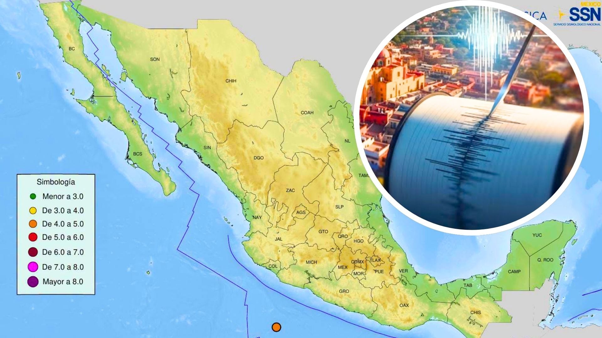 ¡ATENCIÓN! TIEMBLA en estado vecino a Guanajuato ¿Se sintió en el estado? Esto se sabe del SISMO DE 5.5 en costas de Michoacán