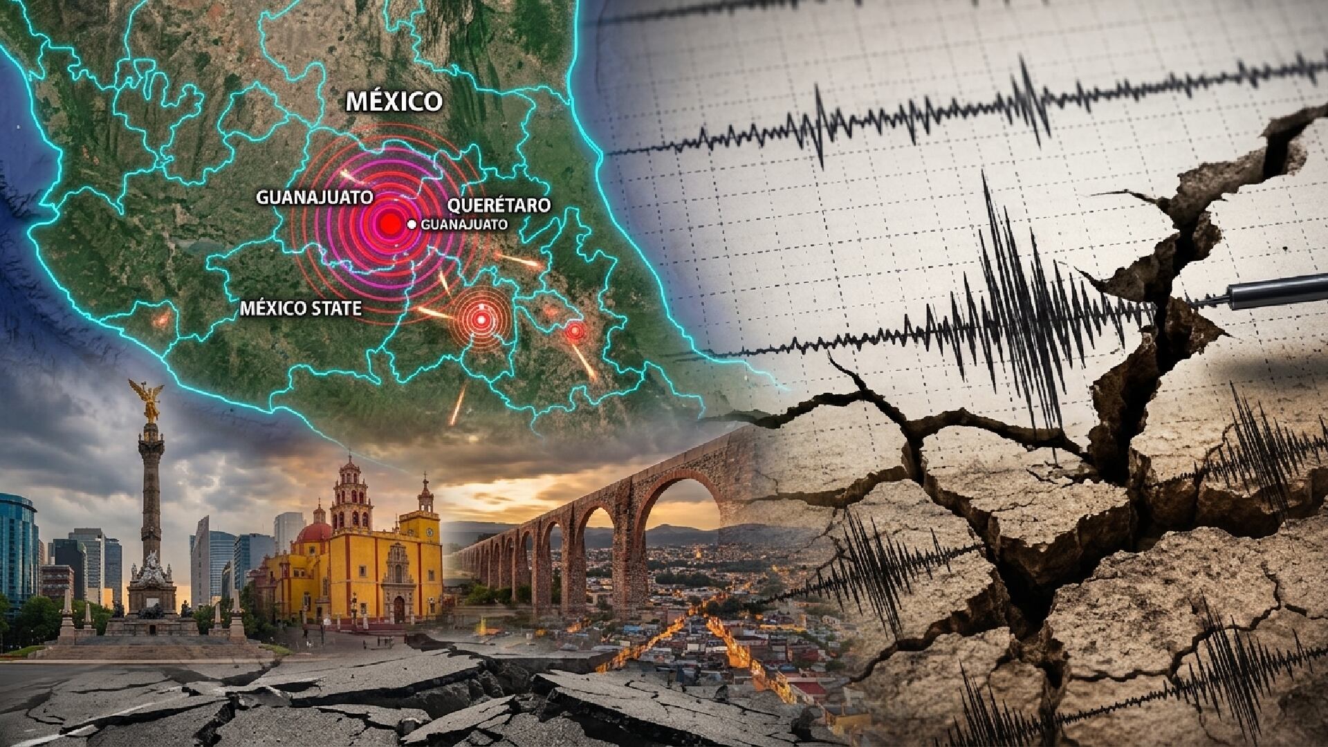 ¡Más de 20 SISMOS en menos de un día! Estos estados del centro de México registran movimientos hoy lunes: algunos cercanos a Guanajuato