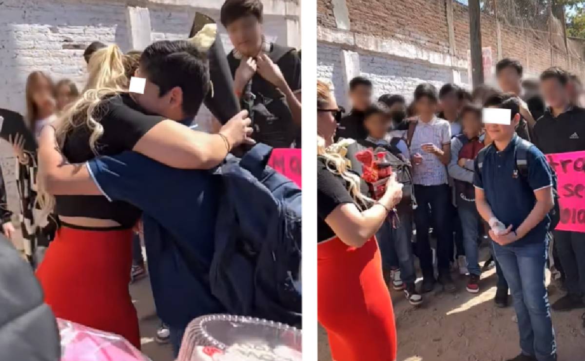 Estudiante se le declara a su maestra y lo rechaza