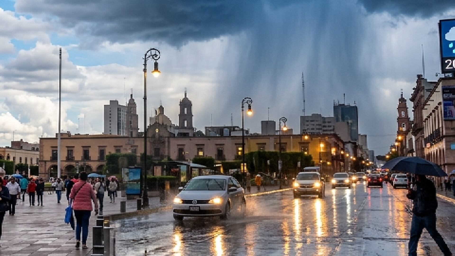 a qué hora lloverá en León