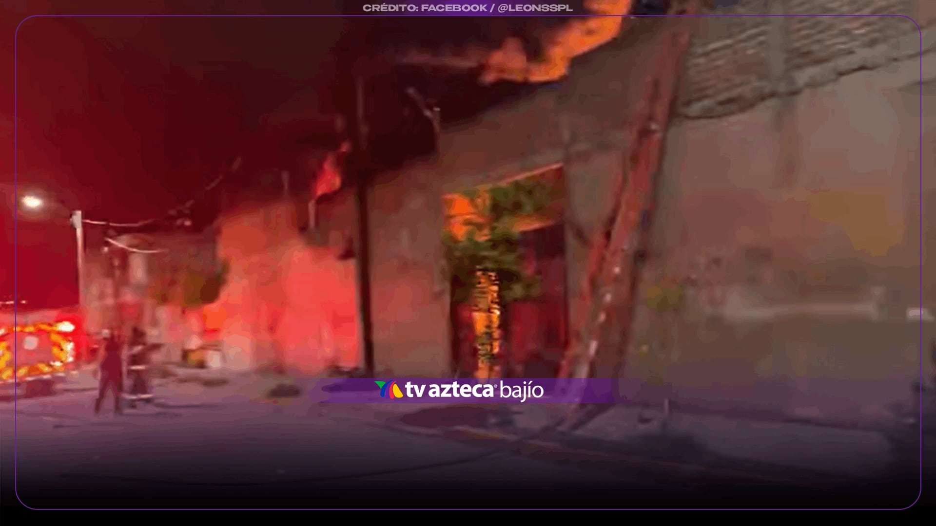¡Una gran cortina de humo! FUERTE INCENDIO moviliza a los cuerpos de emergencia en León; esto se sabe