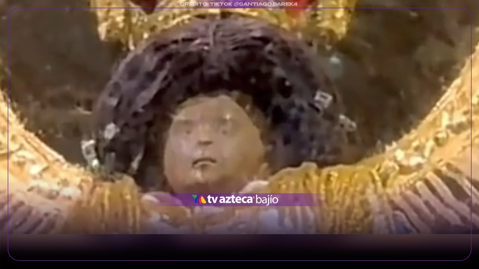 ¿MILAGRO o MALDICIÓN? Video de la imagen de la Virgen que PARPADEA en el templo causa TERROR y polémica en redes
