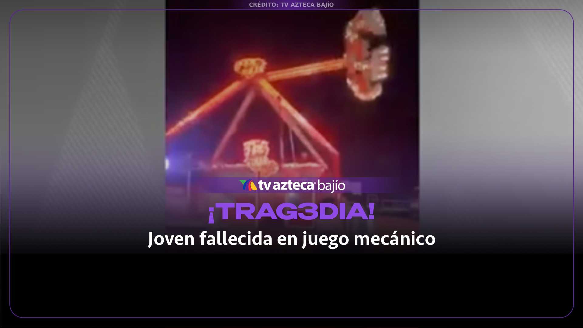 Trág1co ACCIDENTE en juego mecánido deja a una joven de 18 años S1N V1DA: Así ocurrió