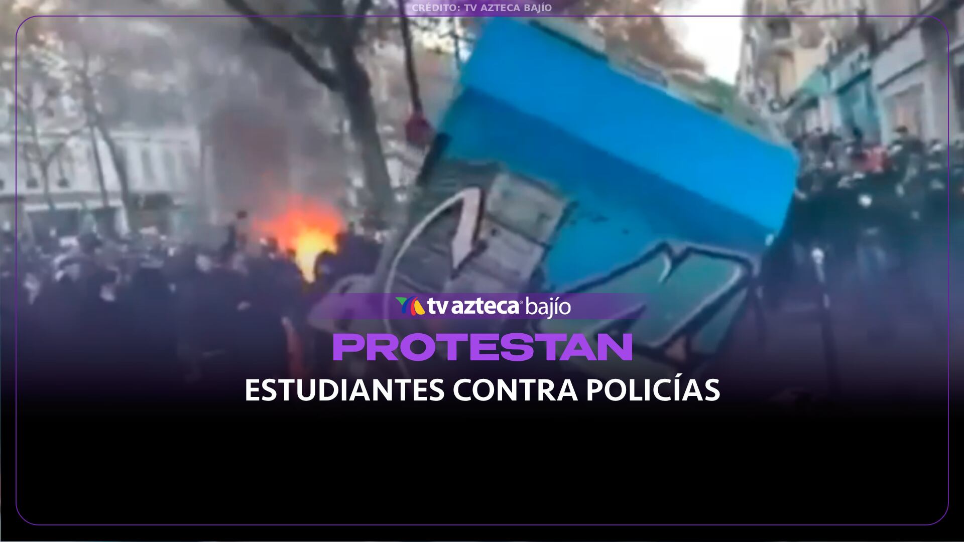 Malas condiciones en centros educativos desatan protestas en Francia; estas son las demandas de los estudiantes (VIDEO)