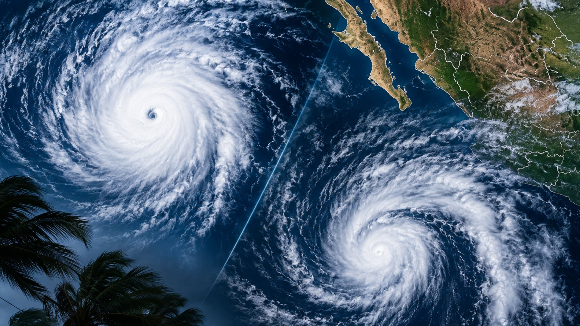Huracán ‘Odalys’ categoría 1: ¿afectará a México junto al huracán ‘Polo’? Esto se sabe