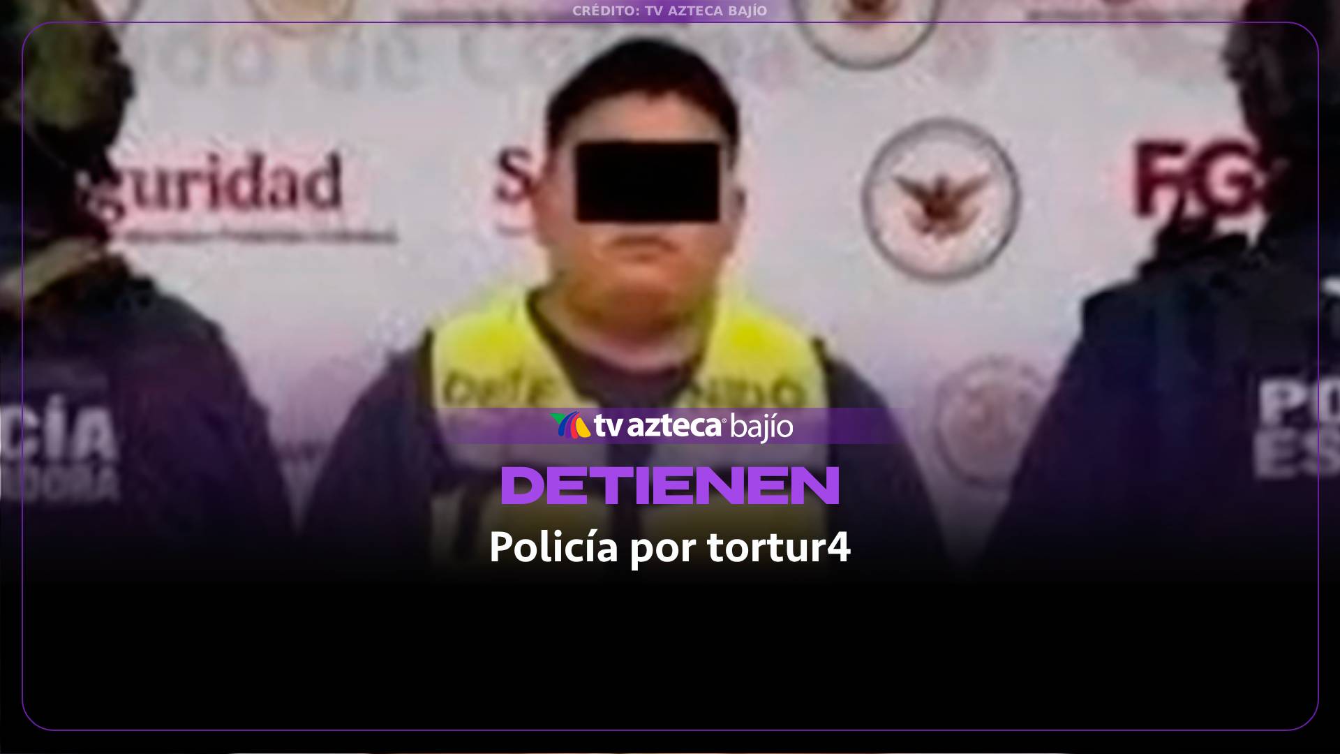 VIDEO: Detienen a un ex policía por tortura; esto ocurrió