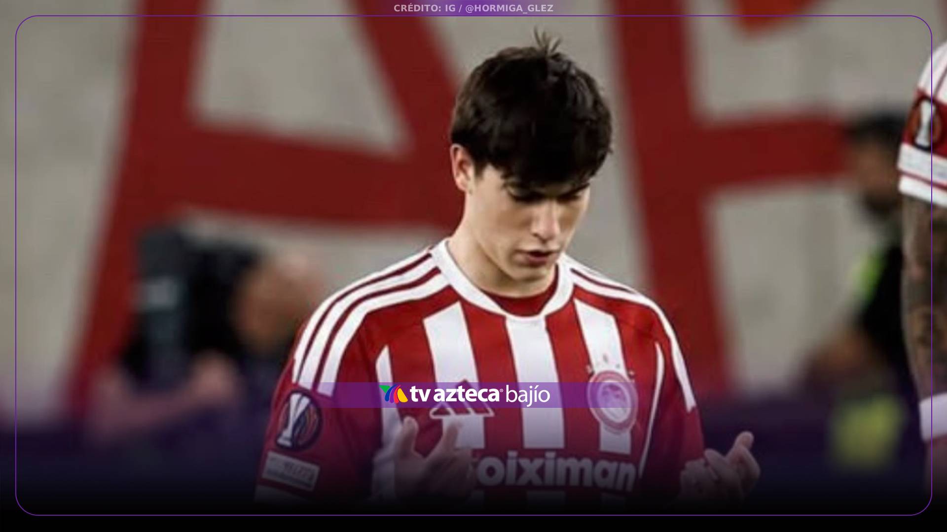 ¡SE LE CIERRA LA PUERTA! La “Hormiga” González ya no convence al dt de Olympiacos