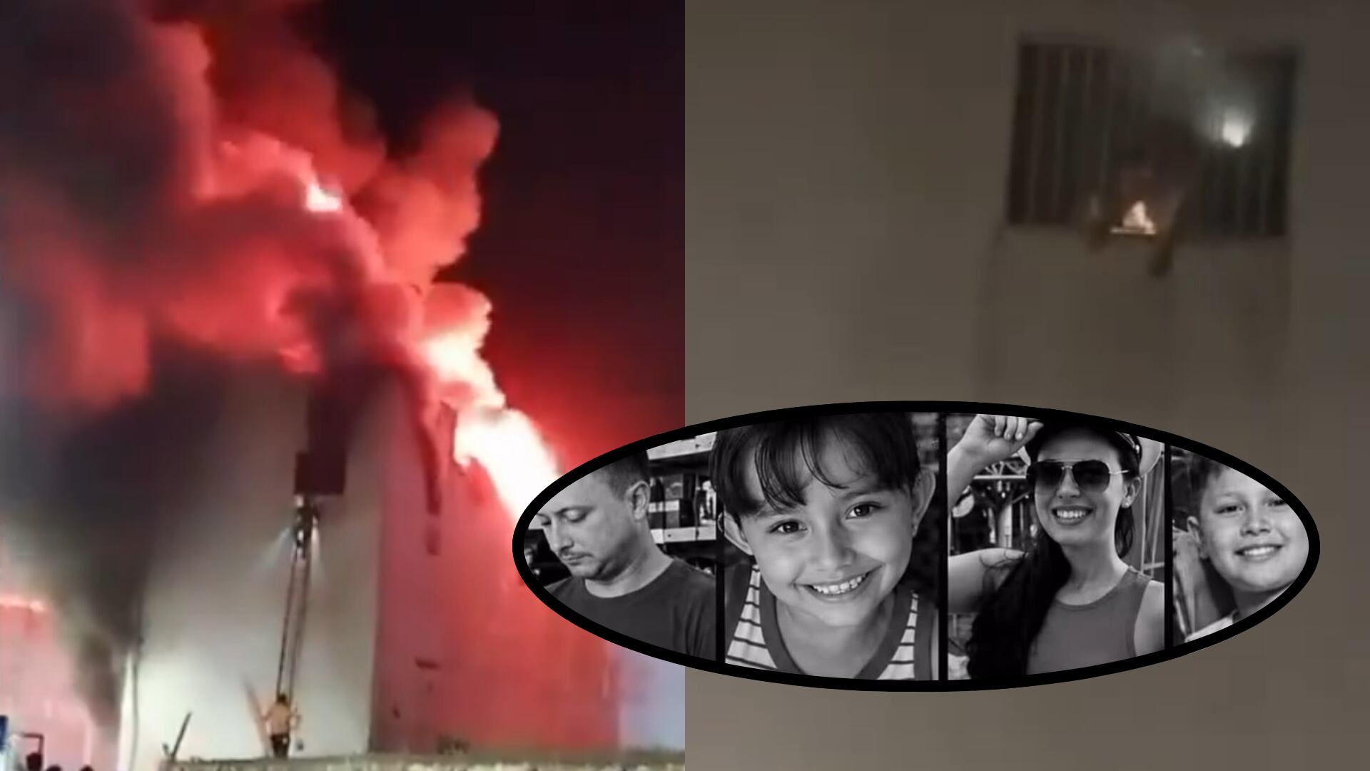 VIDEO FUERTE | ¡Desgarrador! Familia GRITA POR AYUDA antes de M0RIR atrapada en un incendio; así los identificaron