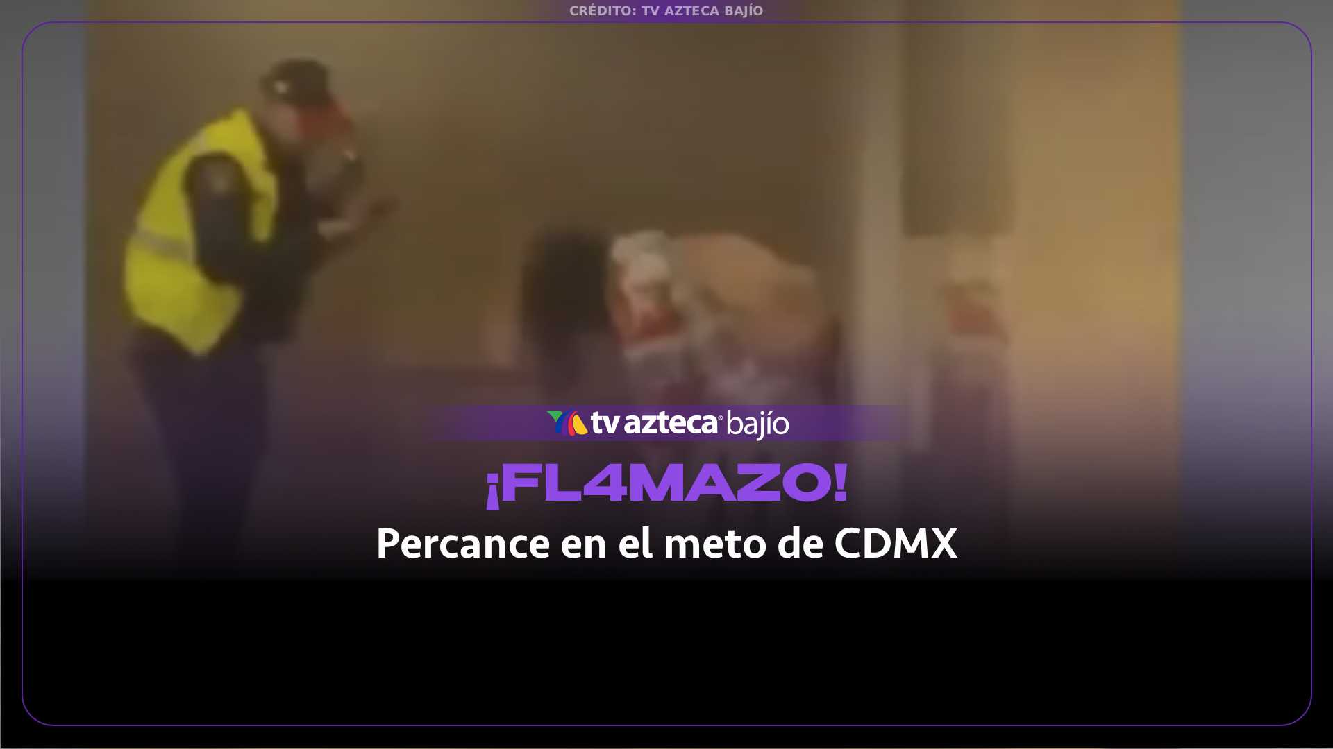 Flam4zo en el metro deja 3 lesionados con QU3MADURAS: Así ocurrió el hecho