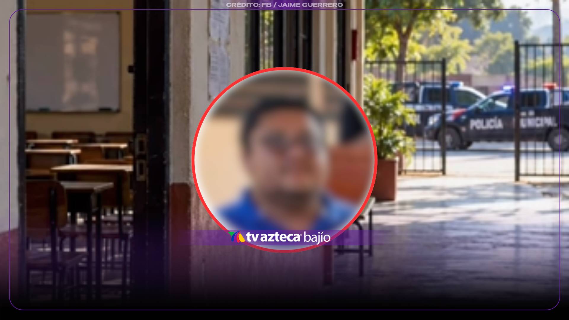 ¿Quién era? Docentes y personal de secundaria IDENTIFICAN al maestro AS3SINADO HOY durante horario laboral