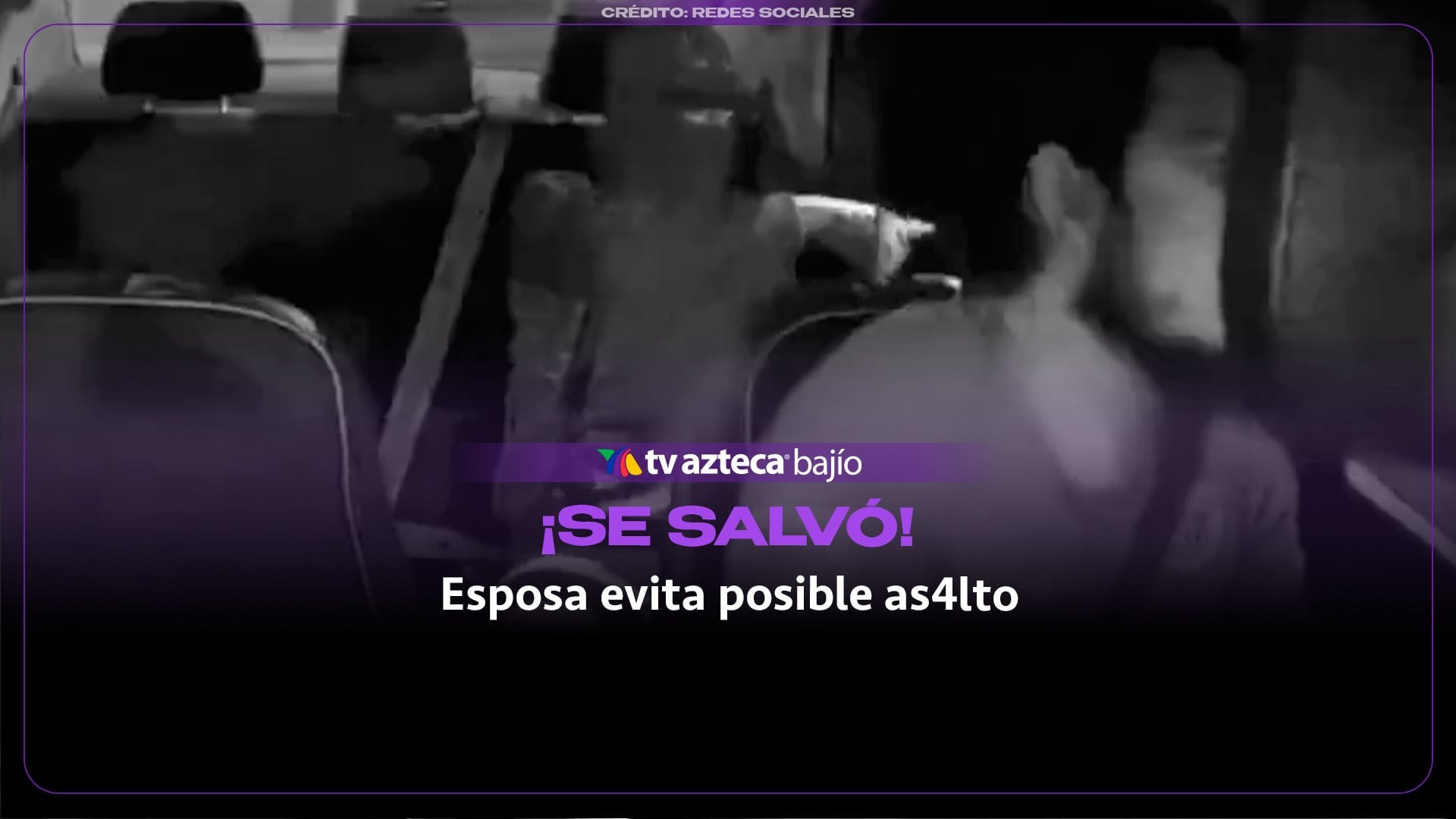 (VIDEO) Conductor de aplicación vive TENSO MOMENTO con presunto ASALTANTE en su auto; así lo ALERTÓ su esposa
