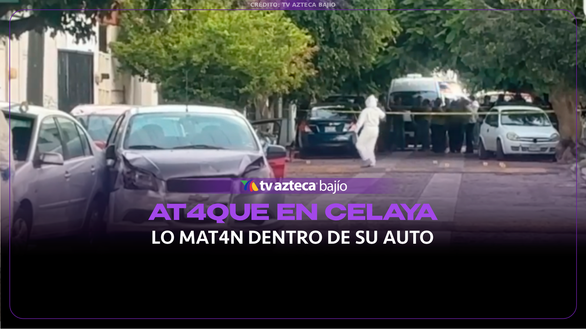 Homicidio en la colonia Los Álamos: Así fue como ASES1NARON a un hombre dentro su auto, en Celaya