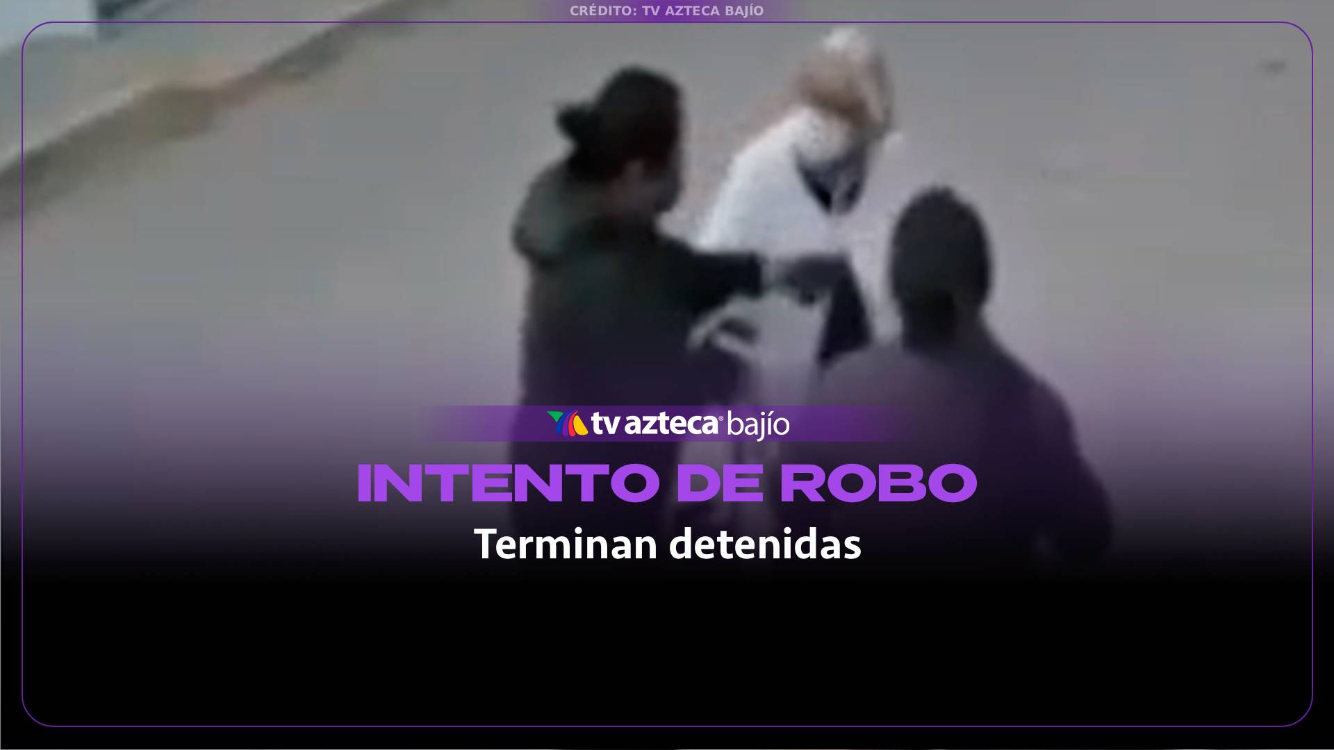 VIDEO momento EXACTO de un intento de asalto