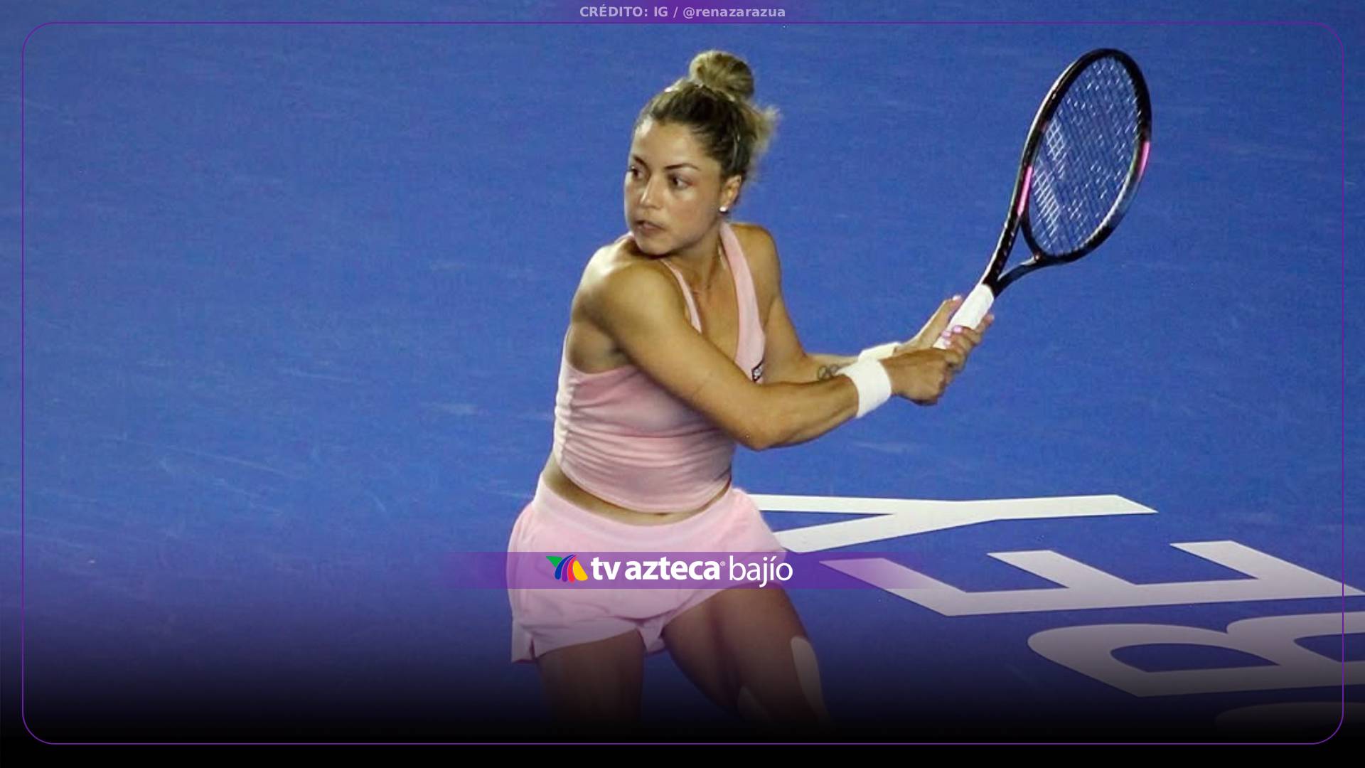 ¡ZARAZÚA VA CONTRA UNA GIGANTE! La mexicana enfrentará a Sabalenka en China