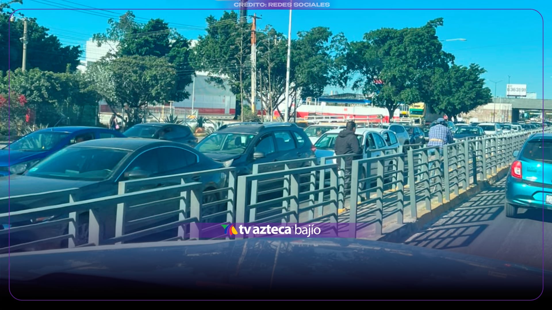 ¡TRÁFICO COLAPSADO! Alertan por CARAMBOLA sobre libramiento Morelos, en León hoy MIÉRCOLES; esta la zona afectada