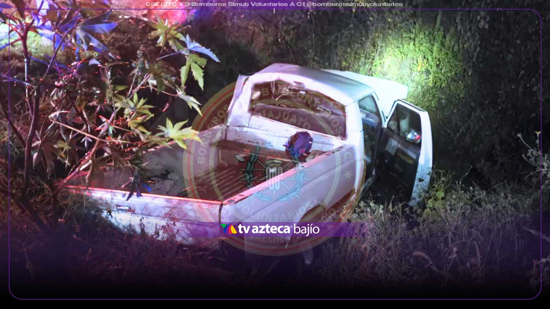 ACCIDENTE en carretera de Guanajuato: reportan OCHO LESIONADOS tras fuerte percance; ASÍ QUEDÓ el vehículo