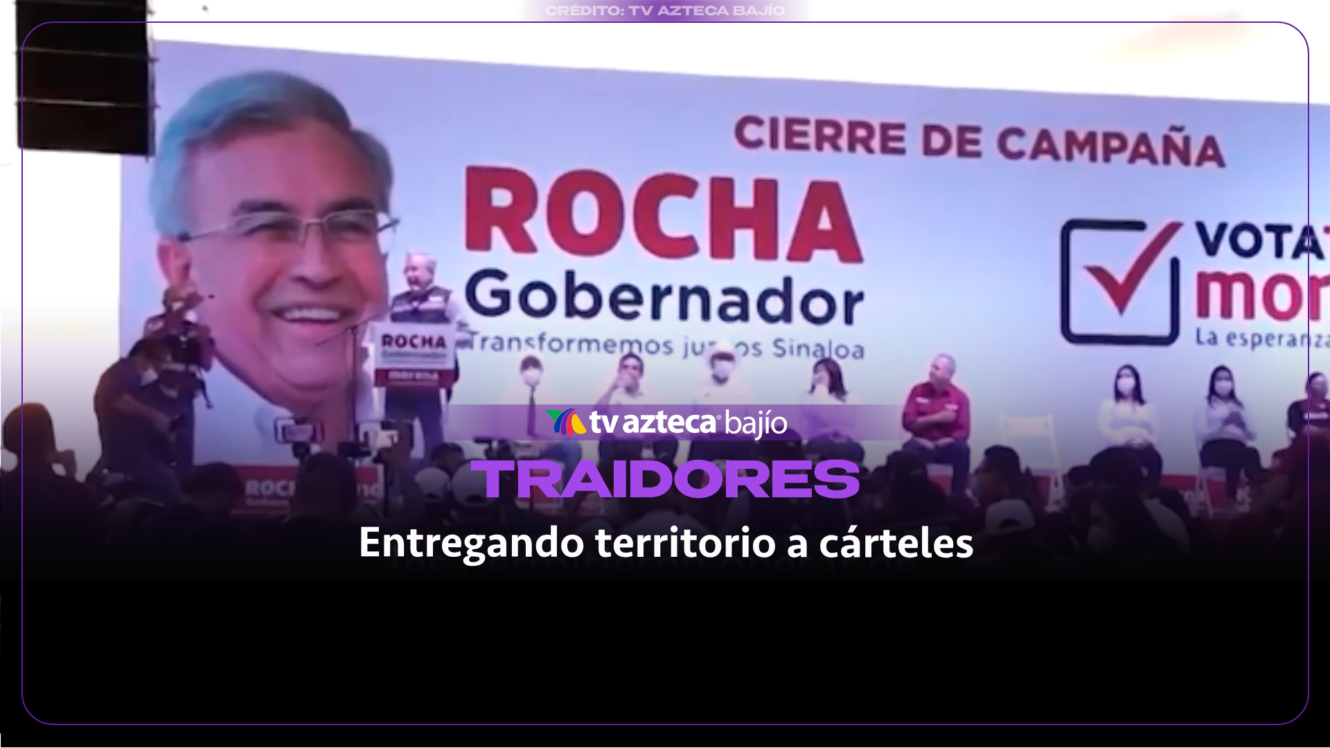 ¡Entregaron TERRITORIO al CRIMEN! Rocha Moya e Inzunza deberían ser JUZGADOS por el crimen de TRAICIÓN A LA PATRIA