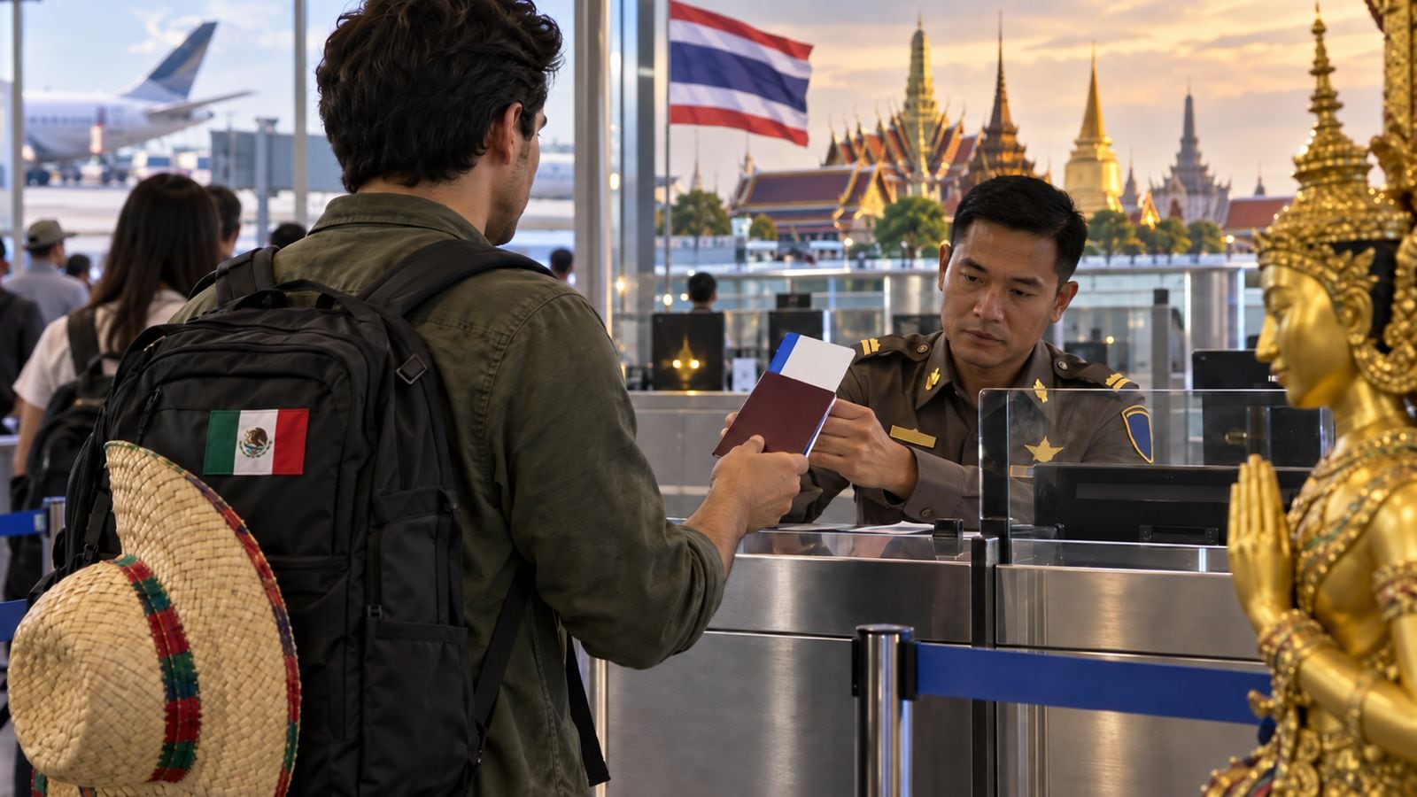 ¡YA NO SÓLO EN EU! Tailandia también pedirá VISA a los mexicanos para entrar al país