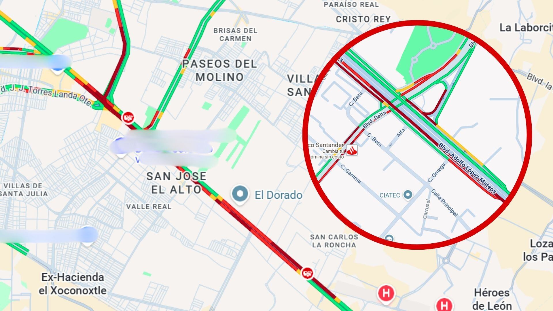 ¡ATENCIÓN LEÓN! ¿Qué está pasando en la León-Silao y bulevar Delta HOY martes? Registran tráfico INTENSO en estas zonas