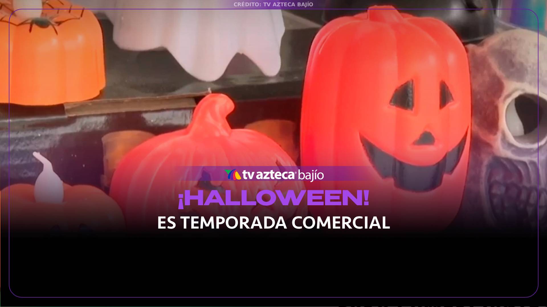Comerciantes prevén repunte económico por la temporada de Halloween