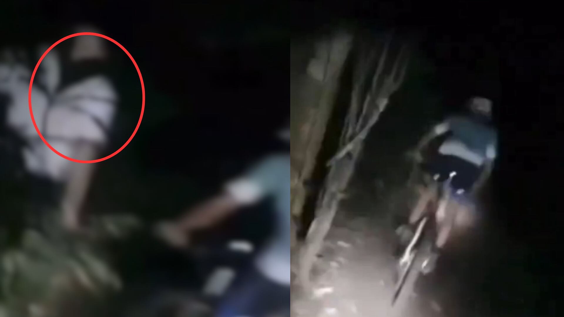 “AQUÍ ESPANTAN”; Ciclistas se cruza con misteriosa MUJER de blanco durante recorrido NOCTURNO en el cerro: VIDEO