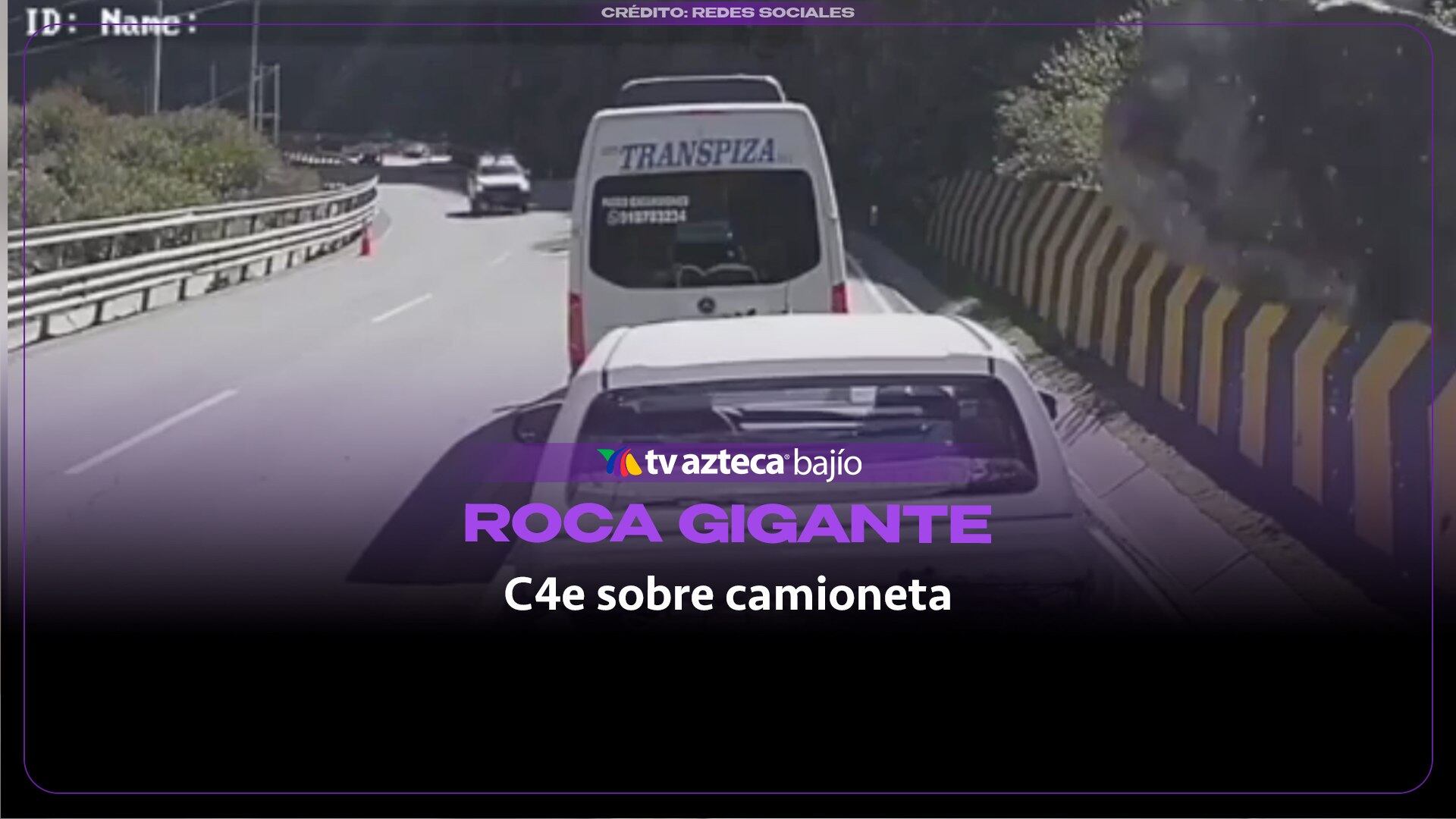 IMÁGENES FUERTES: Enorme roca APL4STA camioneta en carretera y deja 3 MU3RTOS; así ocurrió