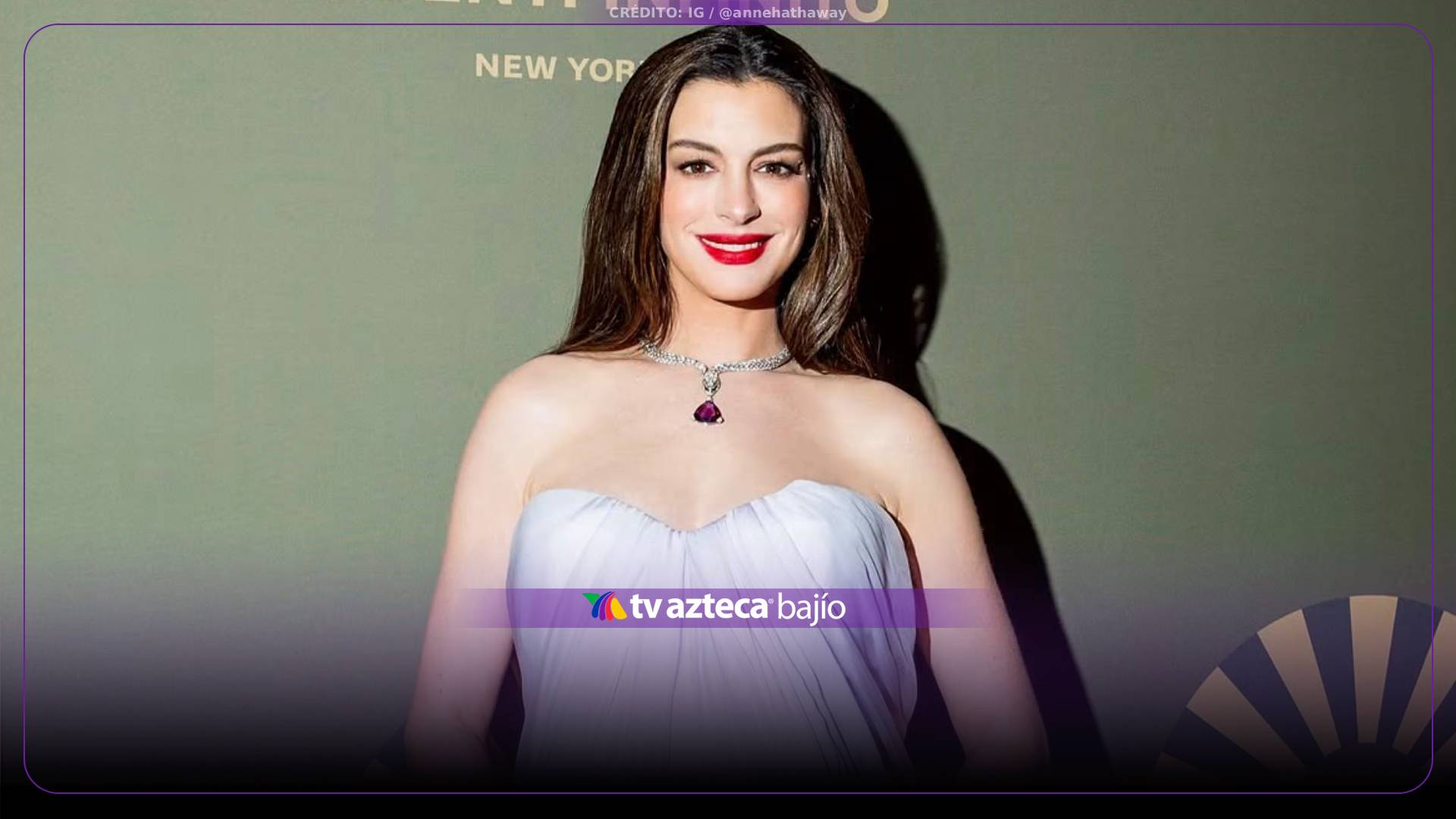 ¡Anne Hathaway sorprende con su embarazo! La actriz revela el curioso síntoma que está viviendo