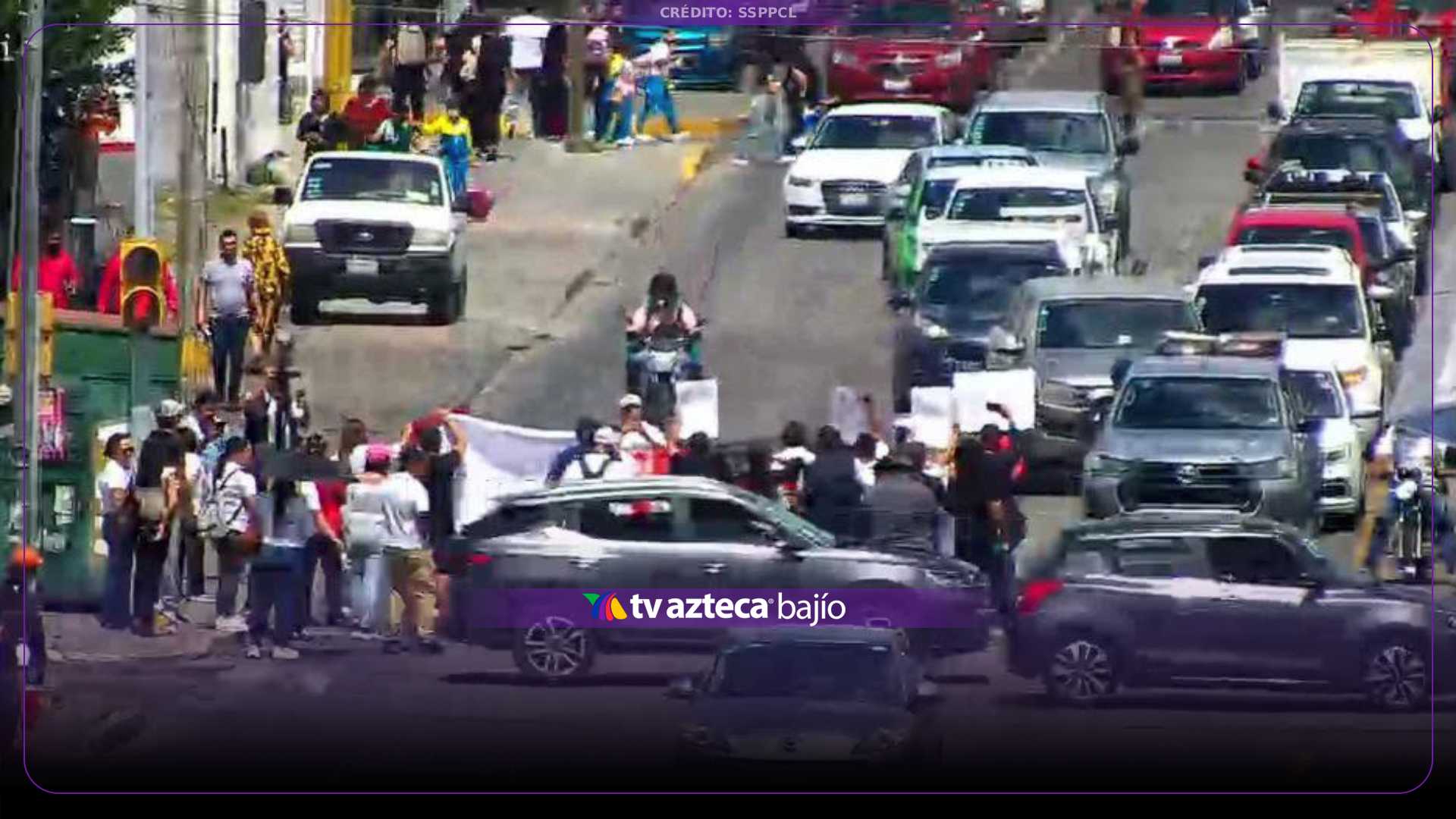 CIERRE TOTAL sobre el López Mateos, en León, HOY: movilización detiene la circulación en este punto
