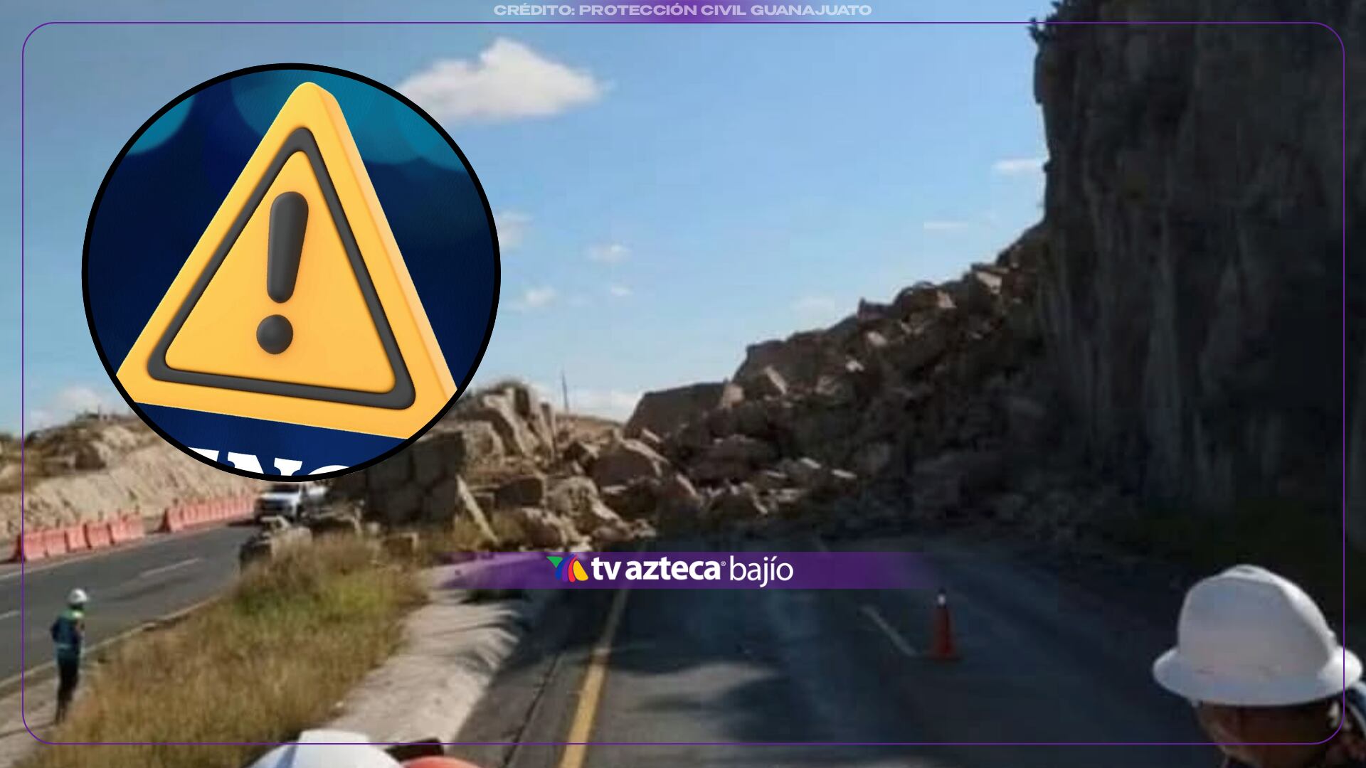 ¡CIERRE TOTAL! Derrumbe en carretera BLOQUEA autopista hacia Querétaro HOY miércoles; revelan la ÚNICA RUTA alterna por Guanajuato