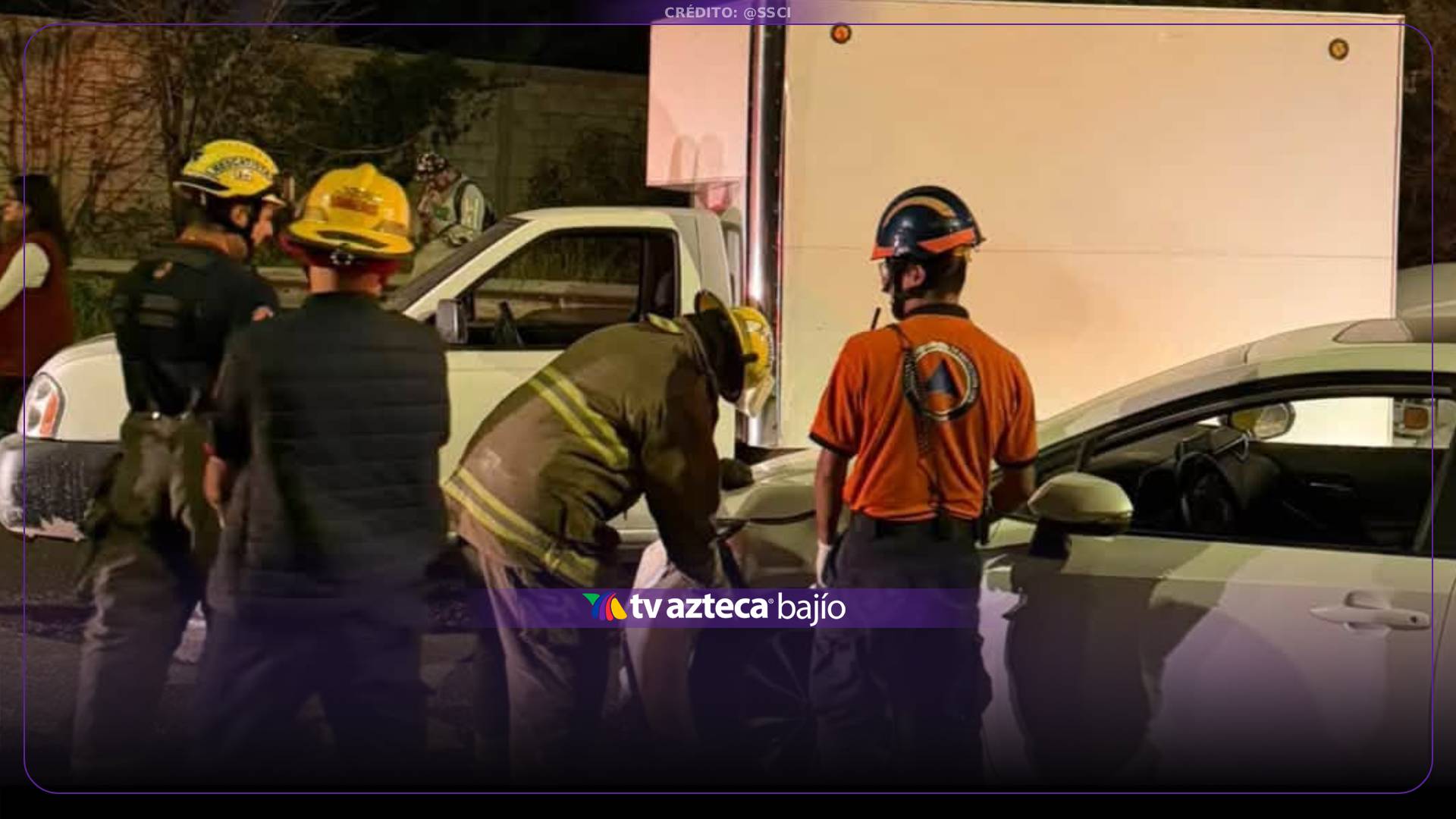 ¡CAOS EN EL CUARTO CINTURÓN VIAL! Tráiler ocasiona carambola y deja siete personas lesionadas en Irapuato.
