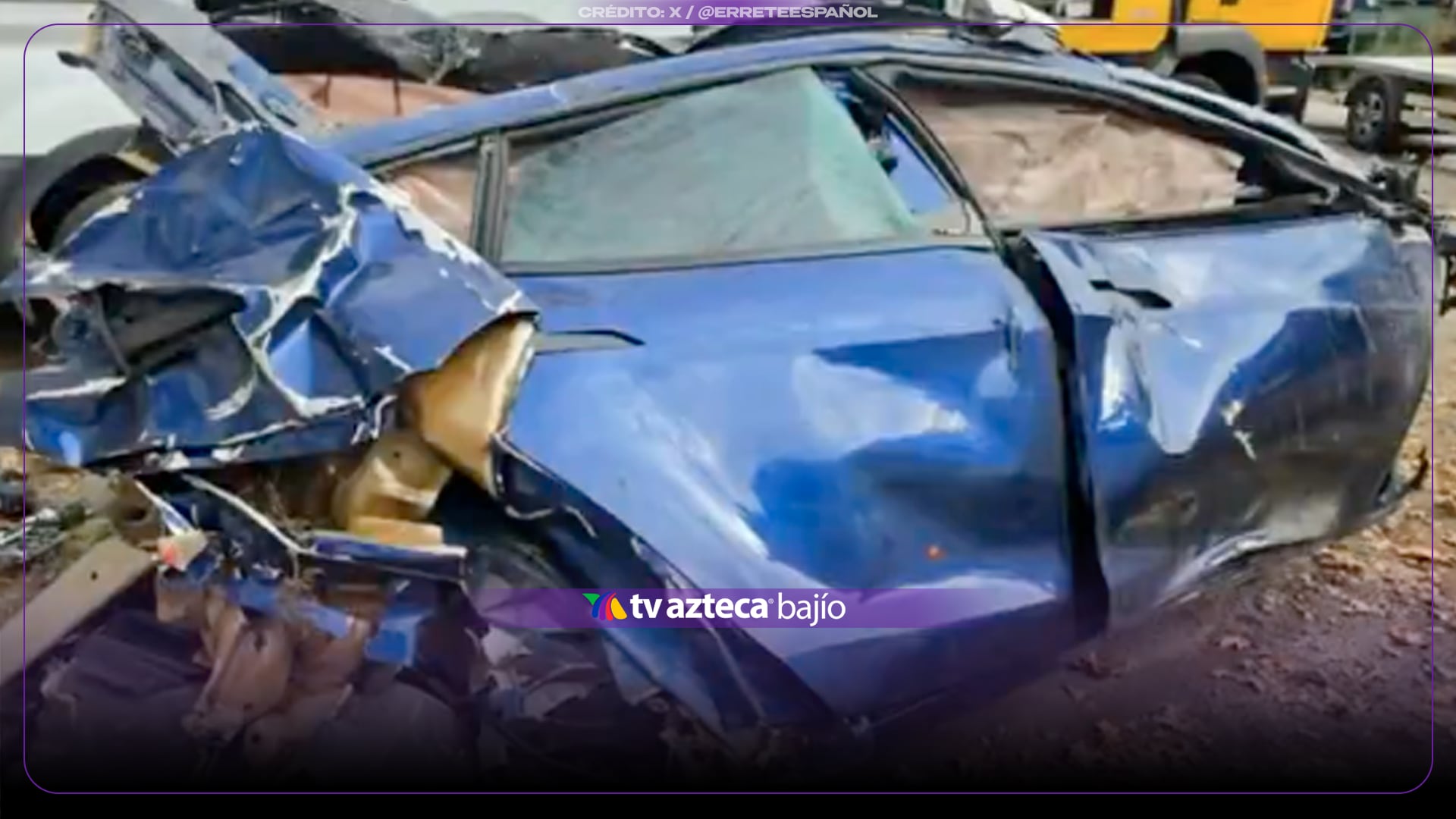 IMÁGENES SENSIBLES | Una falla en un neumático provoca BRUT4L accidente en la carretera