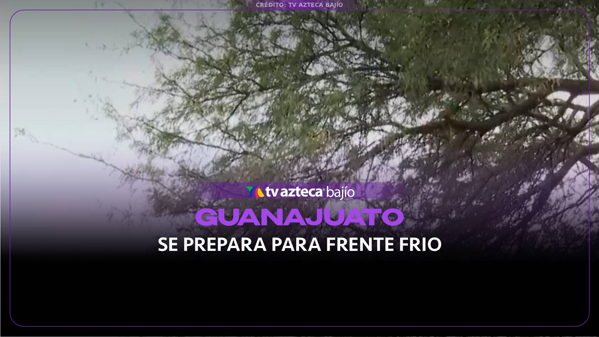 VIDEO: Vecinos se preparan para el frente frío en Guanajuato